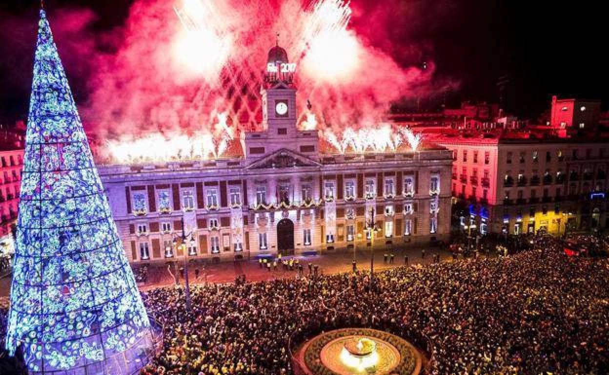 Este año no se podrán vivir reuniones como las habituales en la Puerta del Sol de Madrid. 