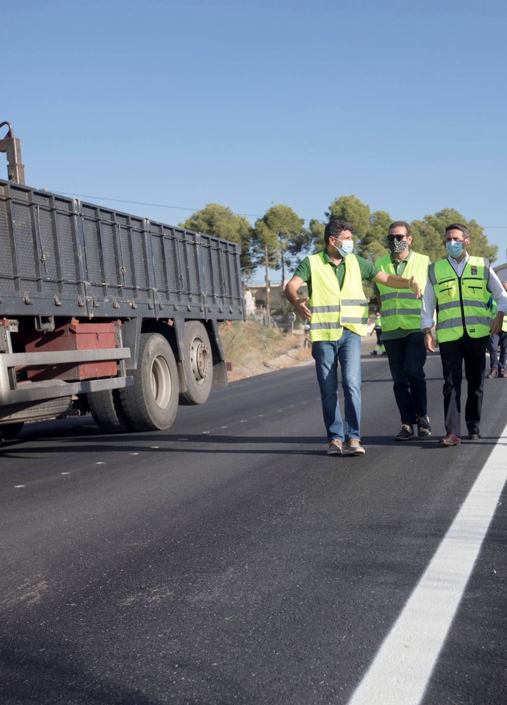 Las obras suponen una inversión de 1.250.000 euros para mejorar carreteras. 