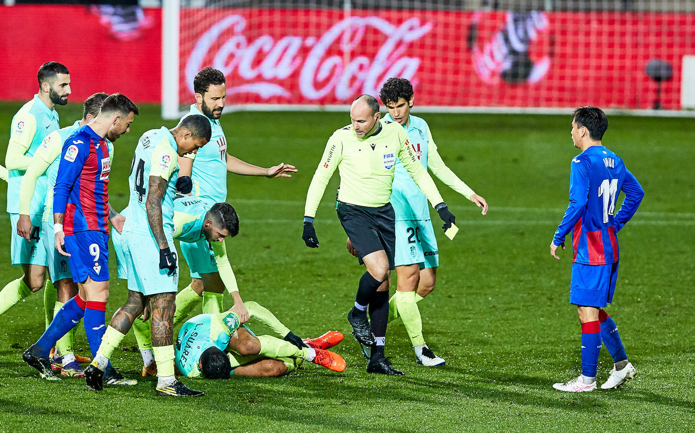 El Granada se bate con el Eibar y el frío en tierras guipuzcoanas.