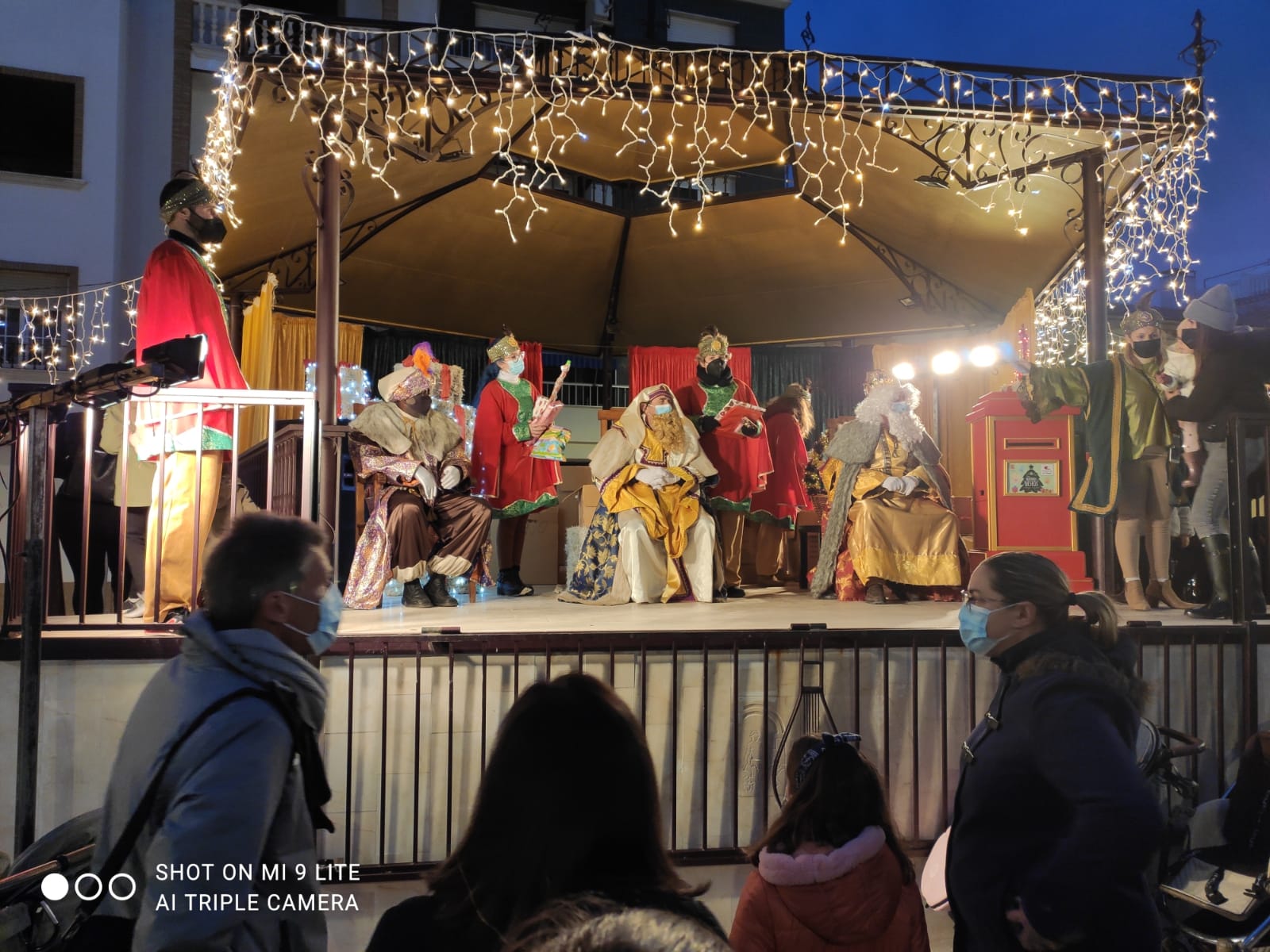 Los Reyes en Huétor Tájar.