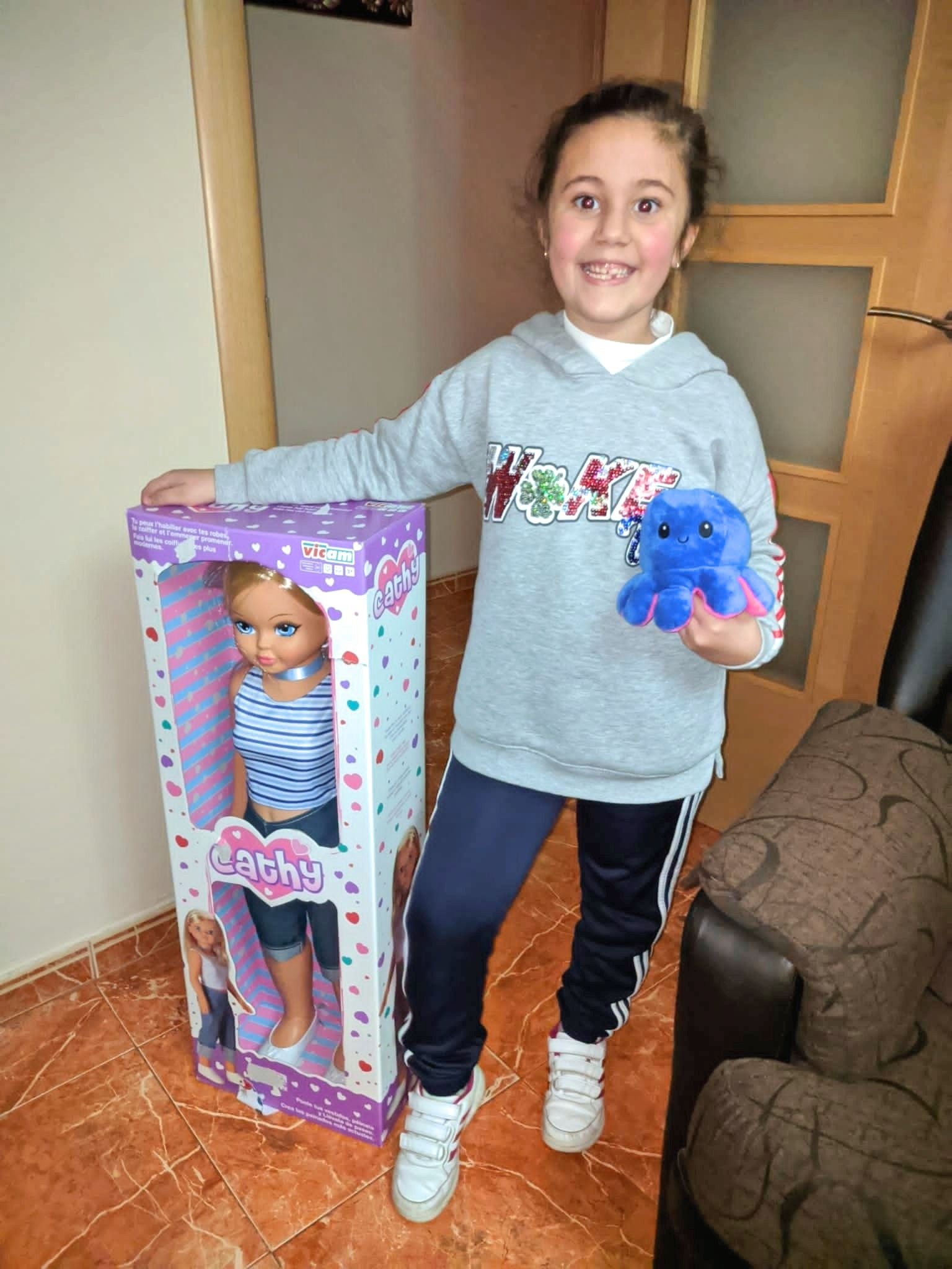 Los más pequeños viven el día de Reyes con sus nuevos juguetes