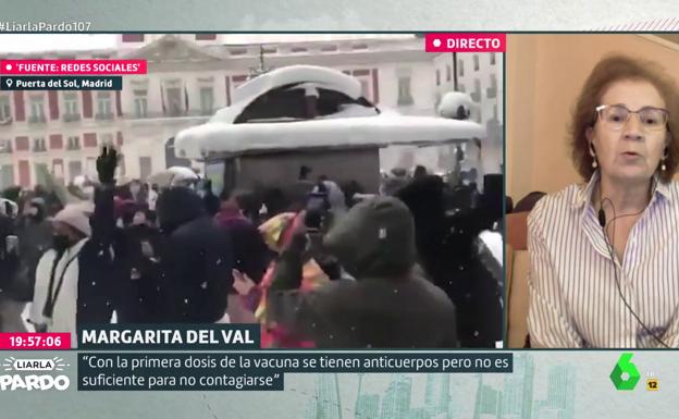 El aviso de Margarita del Val sobre lo que va a ocurrir con la Covid en esta época del año