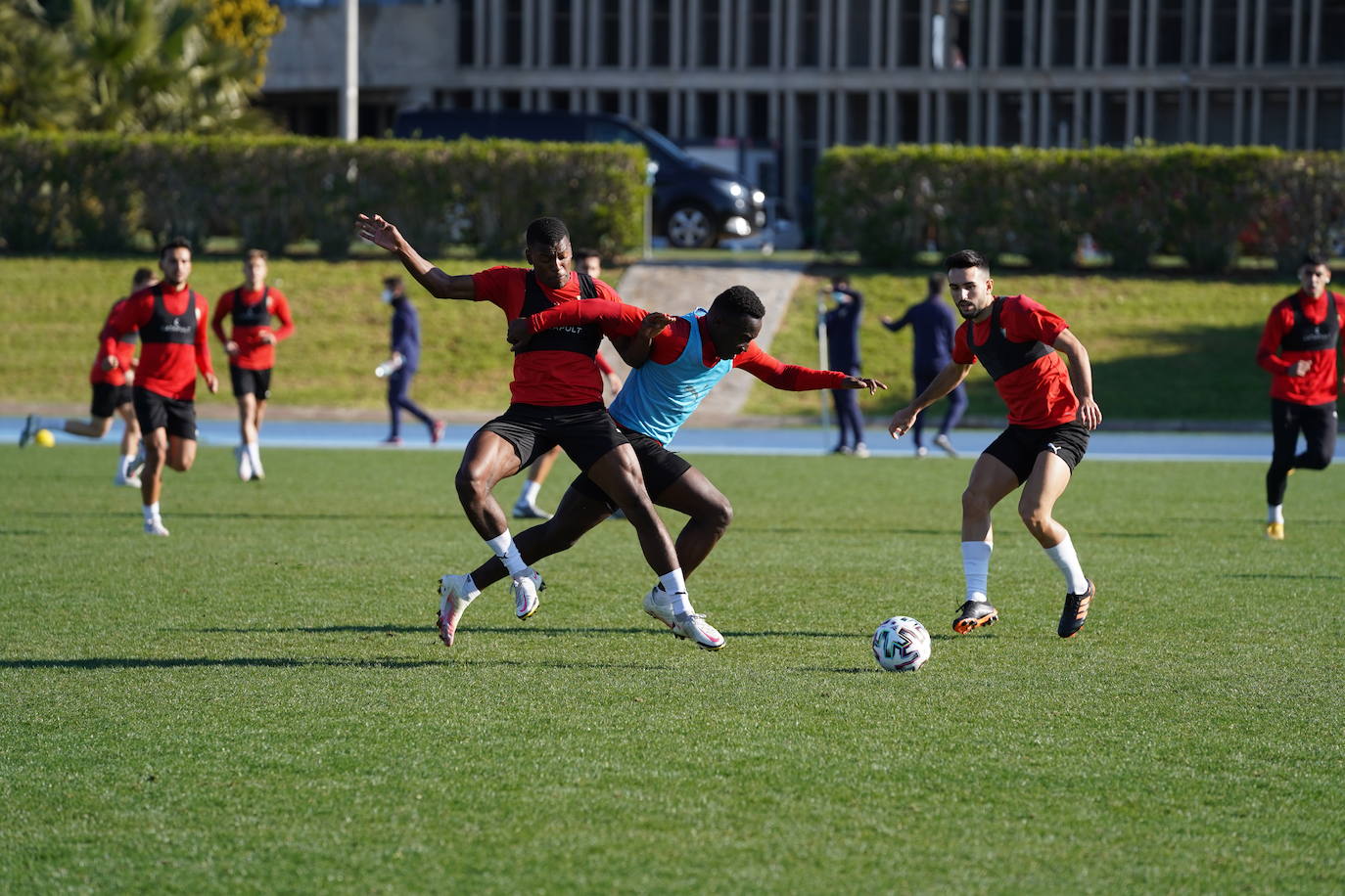 José Gomes ha trabajado con el 'once copero' para recibir a un cuadro babazorro que tendrá técnico nuevo tras la destitución de Pablo Machín