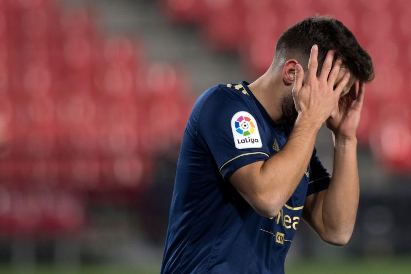 Luis Súarez, Germán y Gonalons celebran el 1-0, anotado por el delantero colombiano.