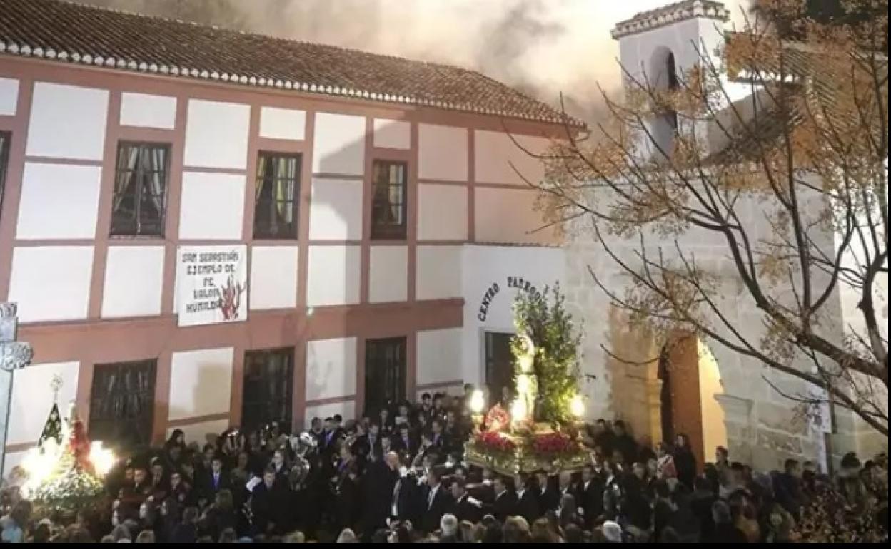 Pandemia en Granada | Suspendidas las procesiones y hogueras por San Sebastián en Padul