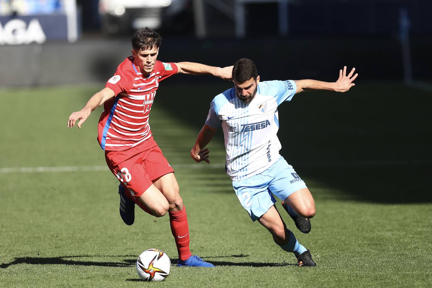 Las mejores imágenes del Málaga-Granada en La Rosaleda