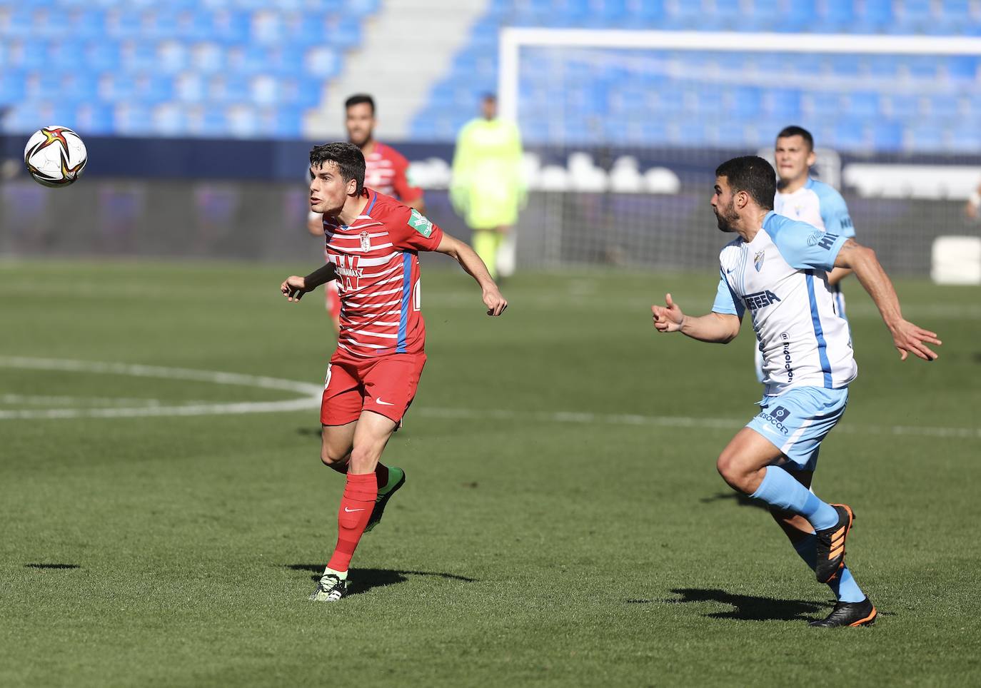 Las mejores imágenes del Málaga-Granada en La Rosaleda