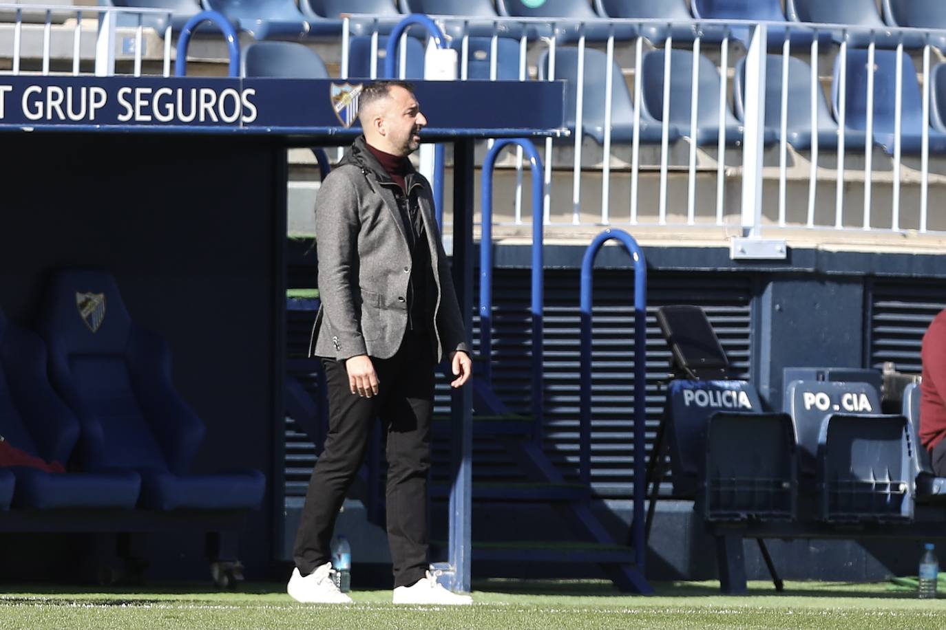 Las mejores imágenes del Málaga-Granada en La Rosaleda