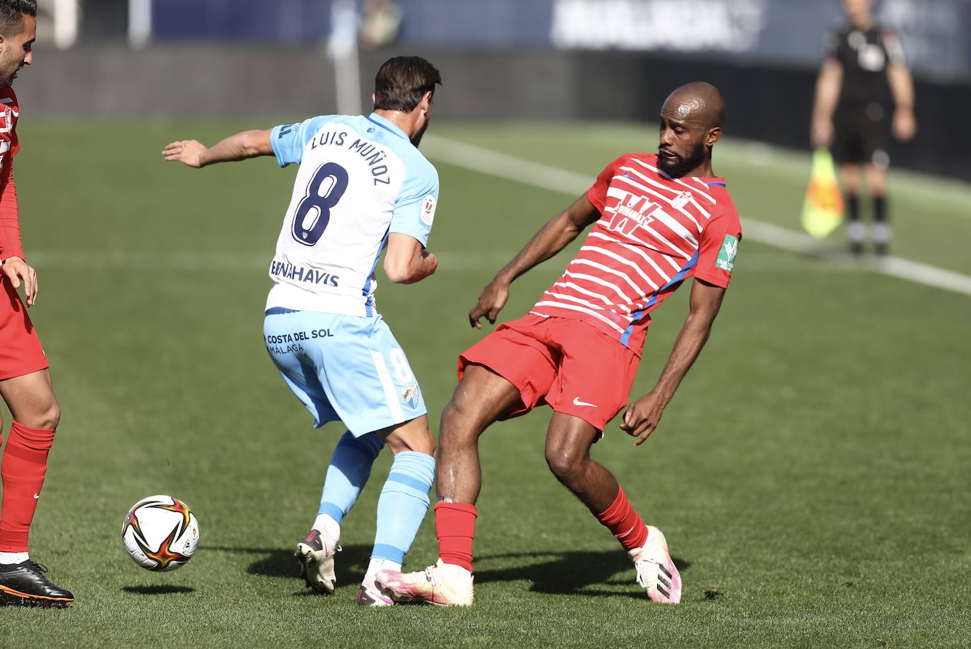 Las mejores imágenes del Málaga-Granada en La Rosaleda
