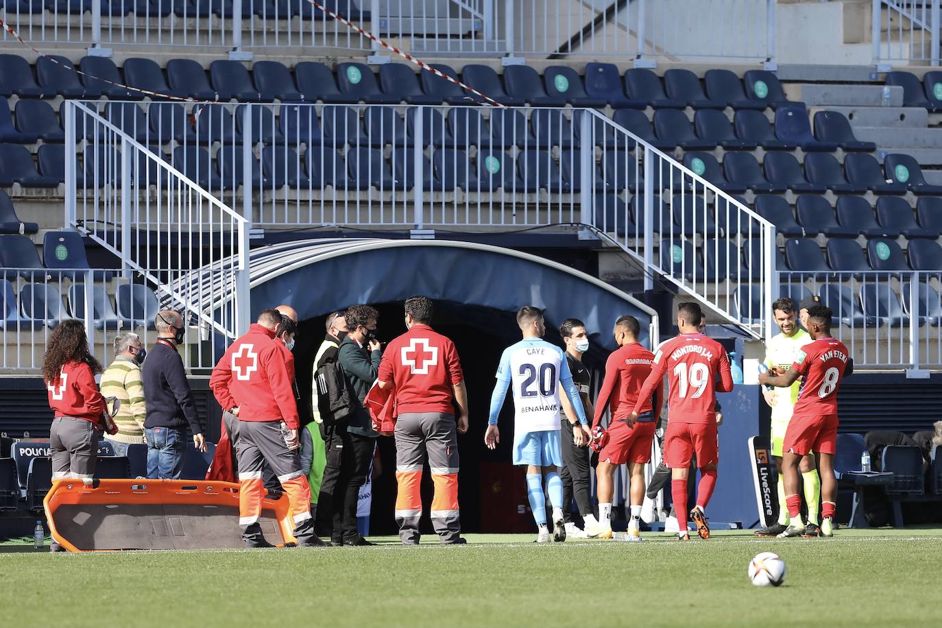 Las mejores imágenes del Málaga-Granada en La Rosaleda