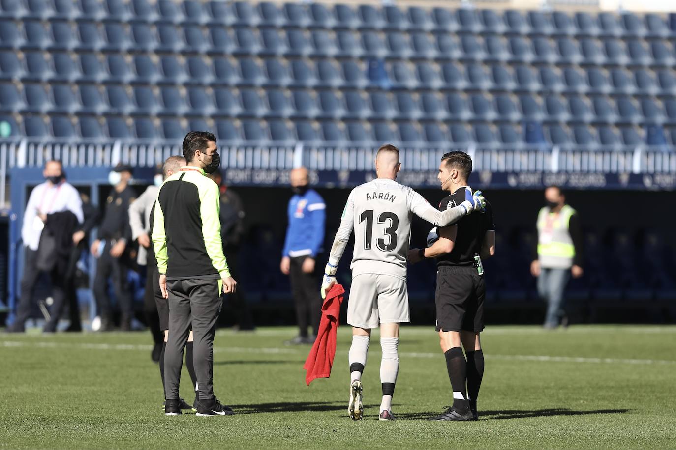 Las mejores imágenes del Málaga-Granada en La Rosaleda