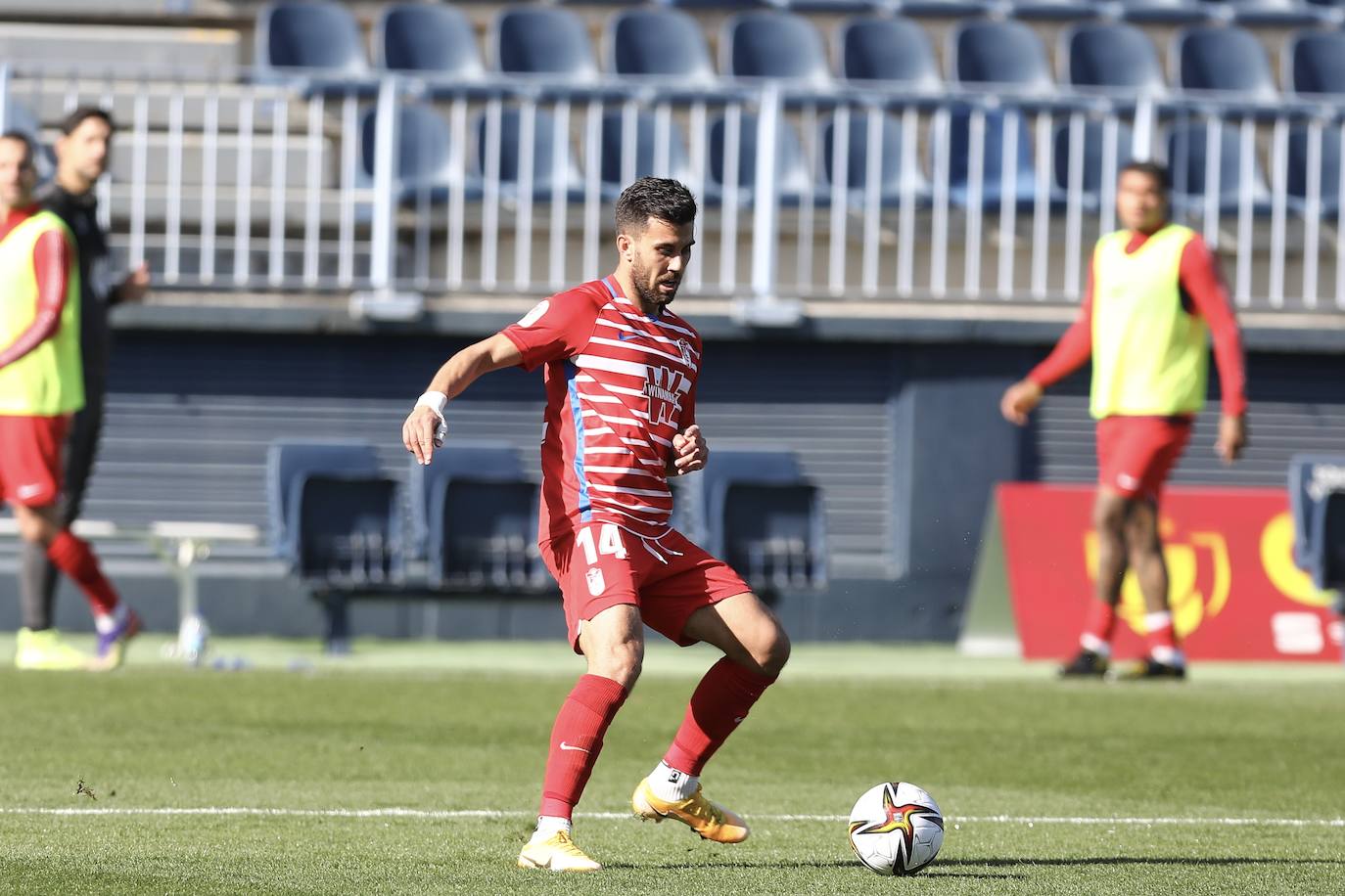 Las mejores imágenes del Málaga-Granada en La Rosaleda