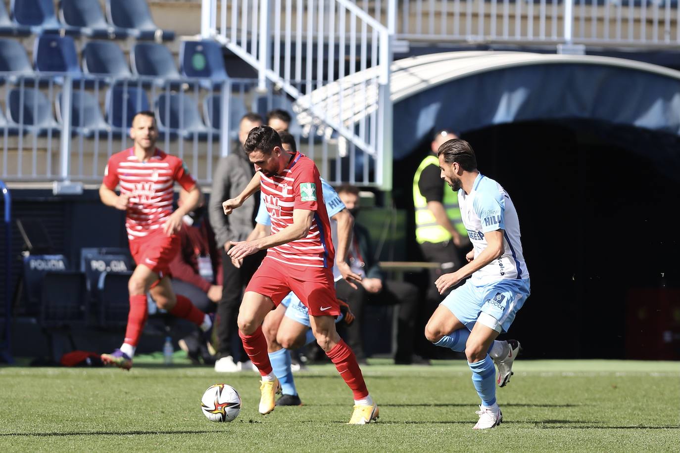Las mejores imágenes del Málaga-Granada en La Rosaleda