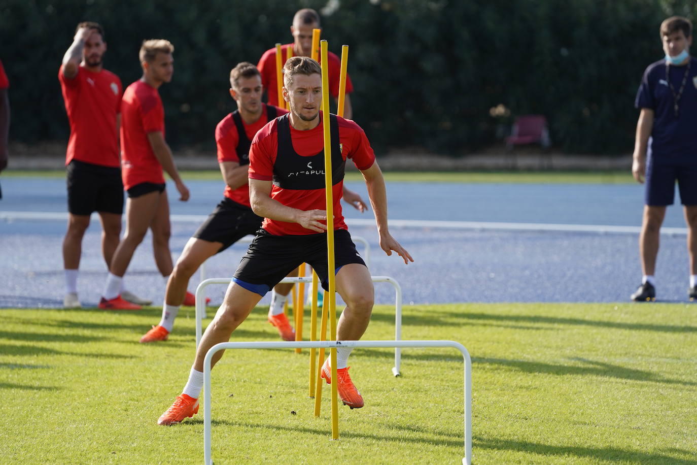 Iván Balliu, contento con la UDA, cree que el equipo se ha ganado el respeto. 