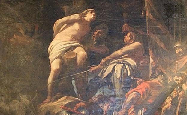 El Martirio de San Sebastián de Martínez Domedel. 