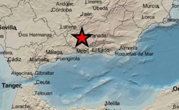 Granada registra un nuevo terremoto de 3,1 con epicentro en Santa Fe