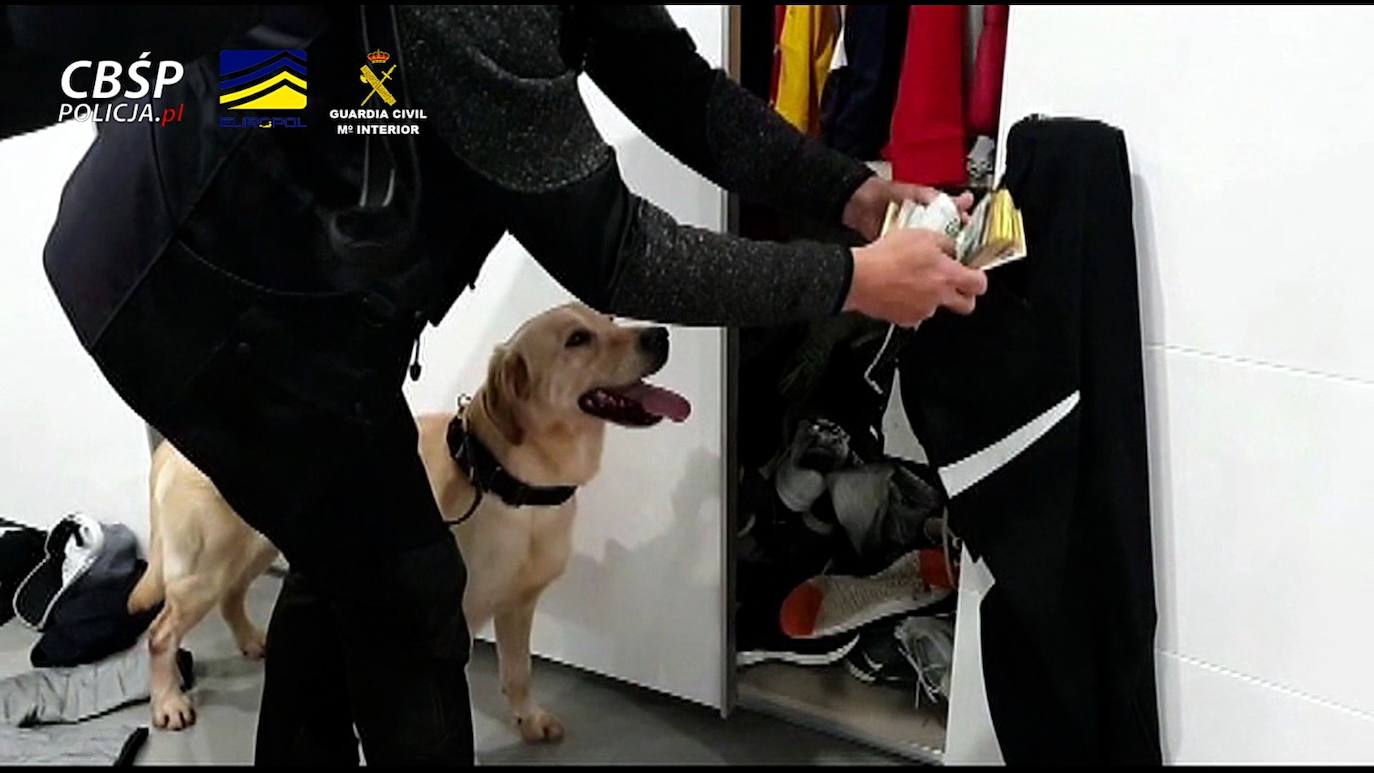 La actuación se salda con 110 detenidos y 1.500 kilos de marihuana incautados