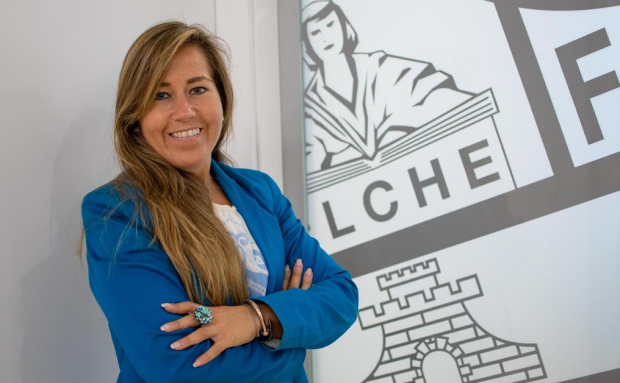 Patricia Rodríguez posa en una foto de archivo para el Elche. 