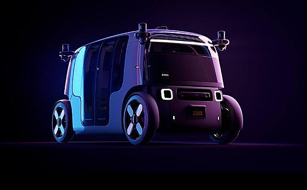 Vehículo autónomo Zoox de Amazon