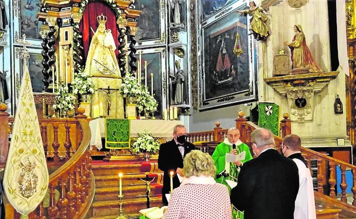 Un momento del acto de los dos nombramientos. 