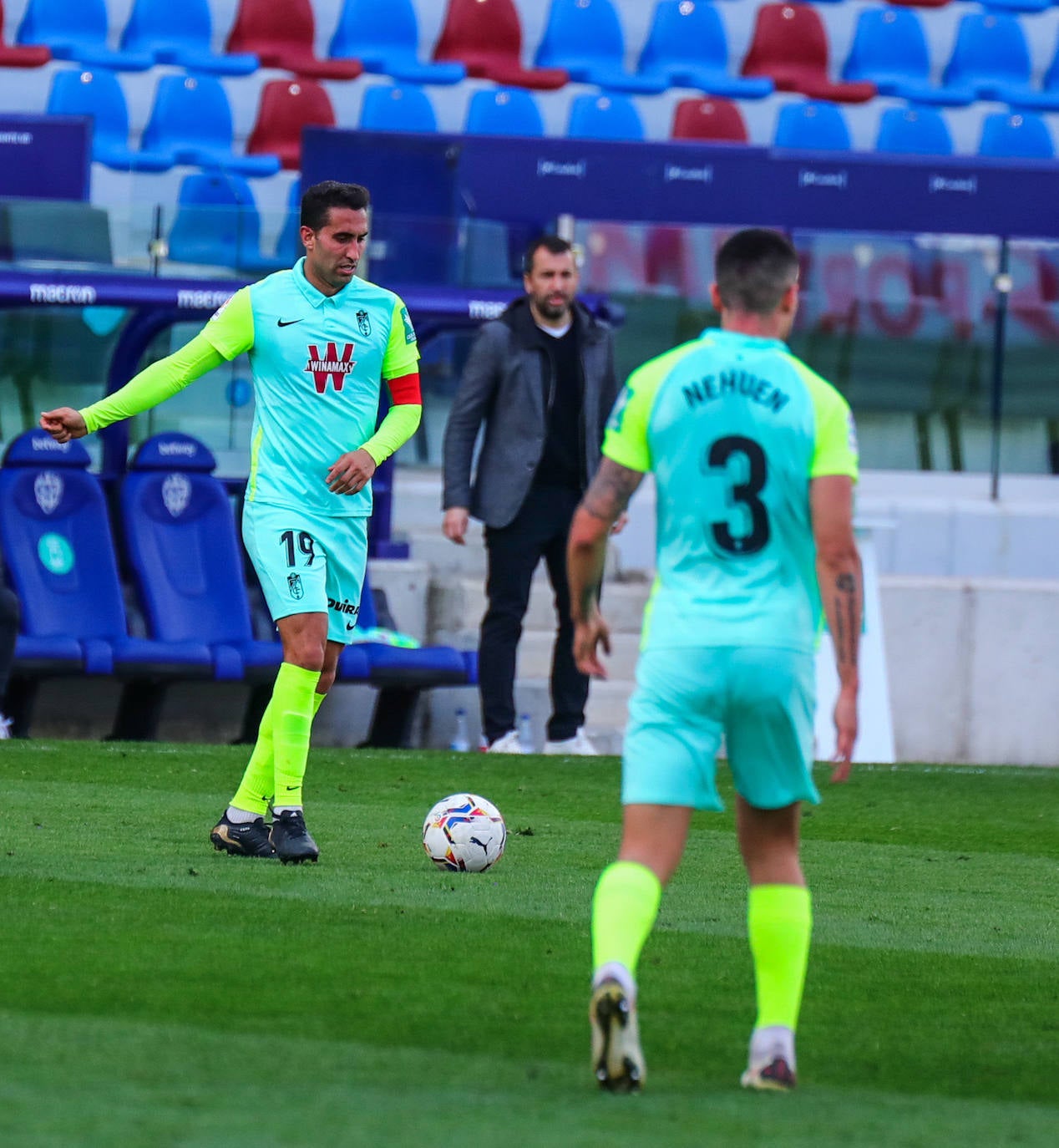 Las jugadas más interesantes del partido entre el Levante y el Granada