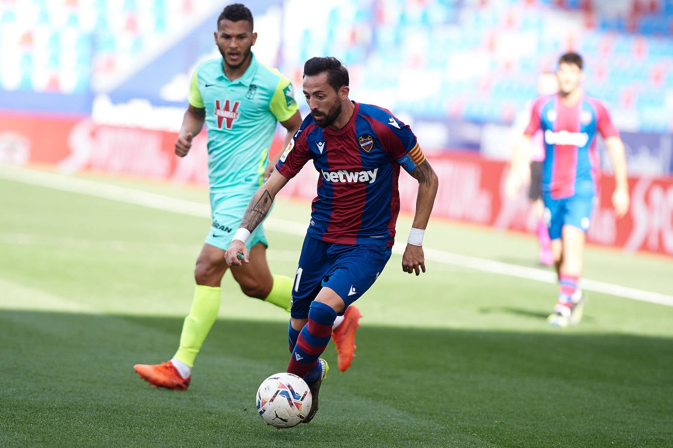 Las jugadas más interesantes del partido entre el Levante y el Granada