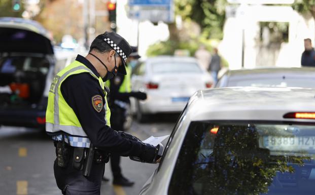 Controles en Granada capital.