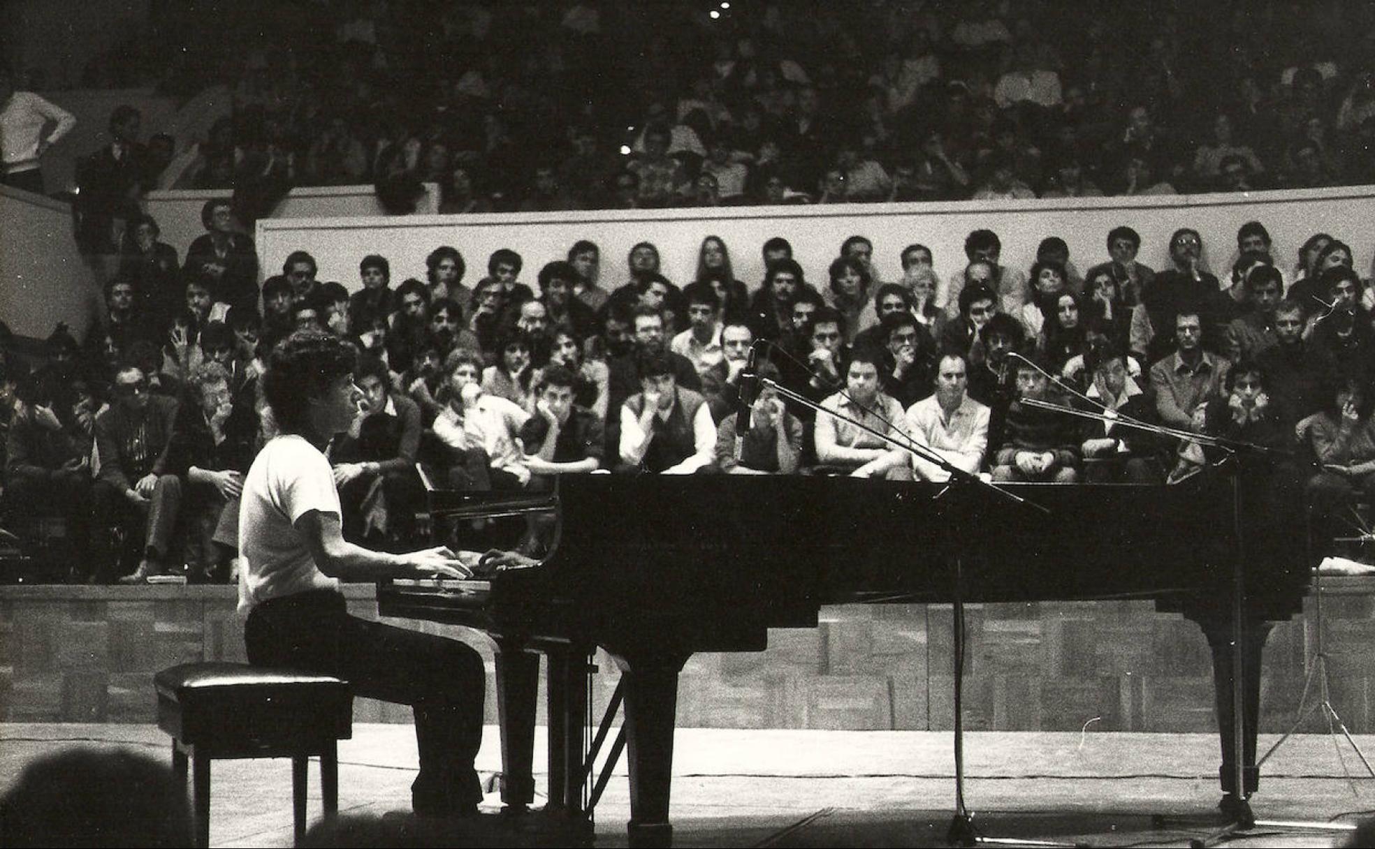 Primer concierto de Chick Corea en Granada, en el año 1983. 