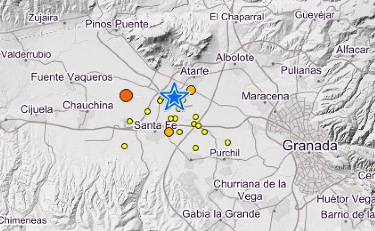 Terremotos en Granada | Once seísmos en 24 horas reactivan el enjambre sísmico