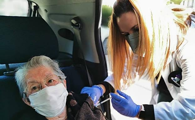 Manuela Pérez en Bailén. 