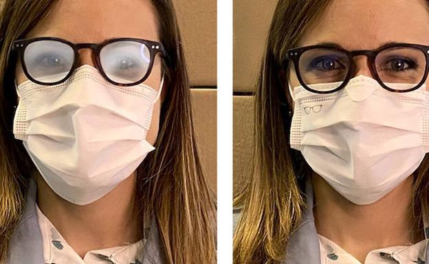 Así son las nuevas mascarillas 'antivaho' para que no se empañen las gafas