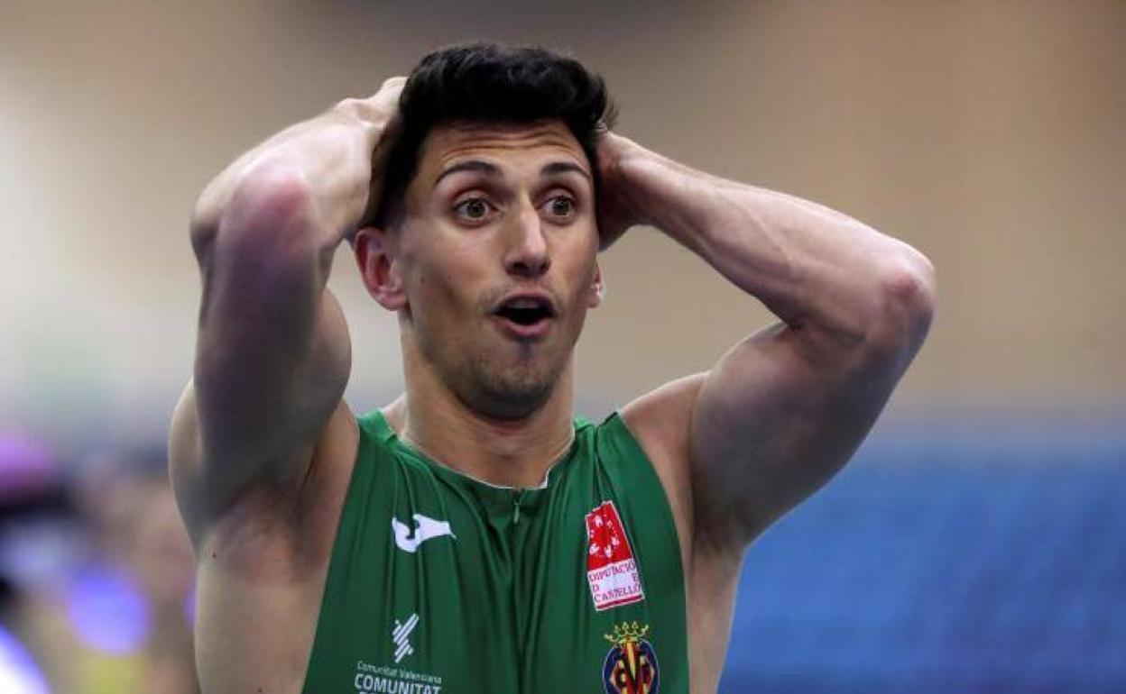 Dani Rodríguez alucina al comprobar su marca mínima europea. 