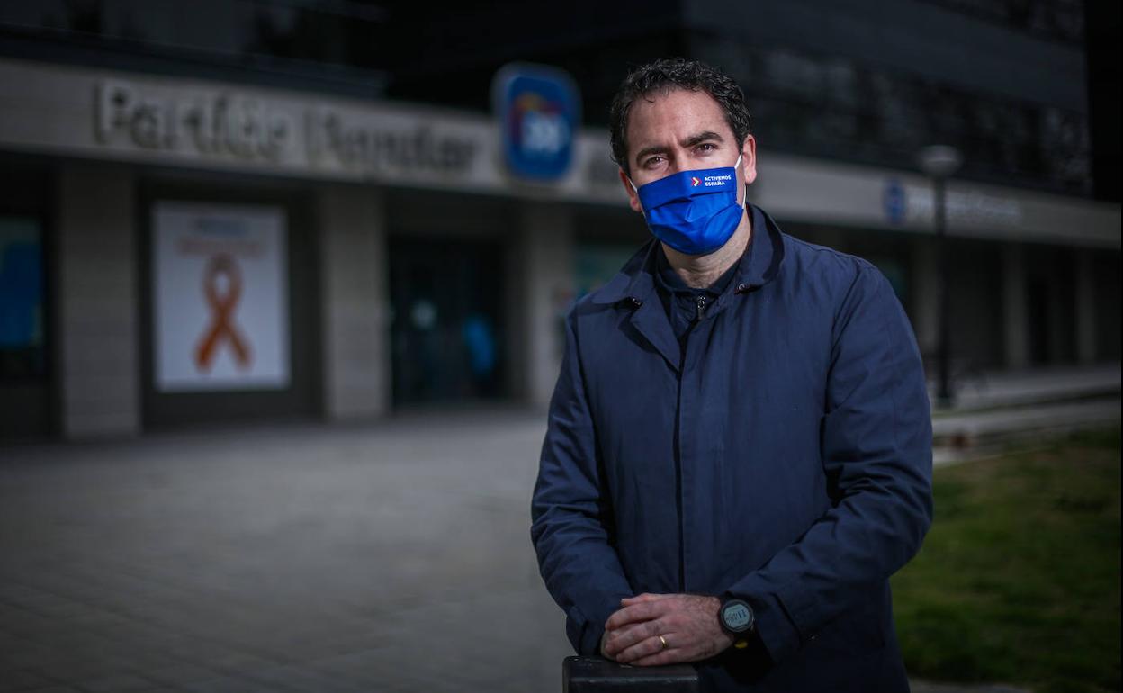 Teodoro García Egea, el pasado domingo en Granada.