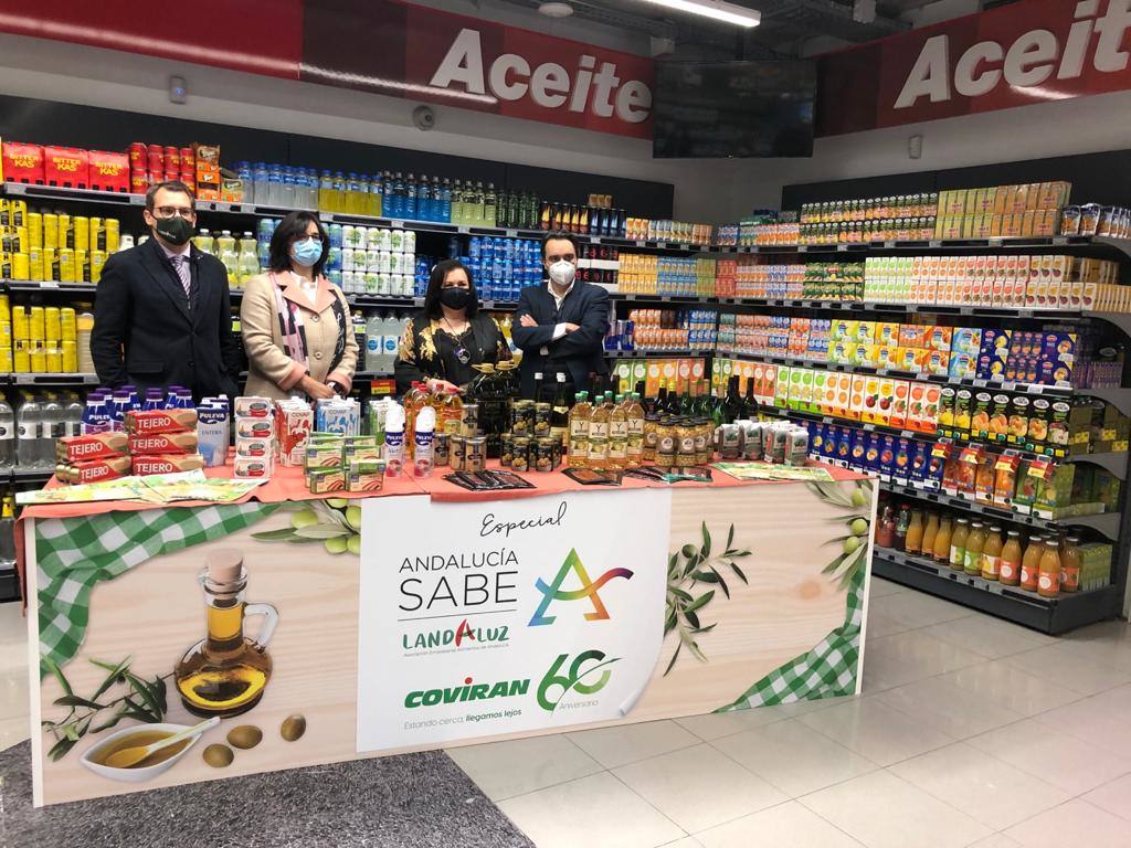 Covirán promueve los alimentos de Andalucía con un surtido de productos en 1.3000 supermercados de España