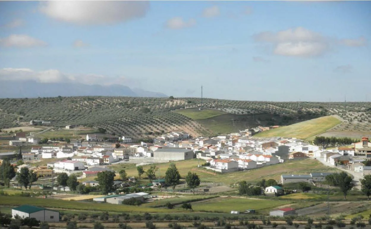 Imagen del municipio granadino de Domingo Pérez. 