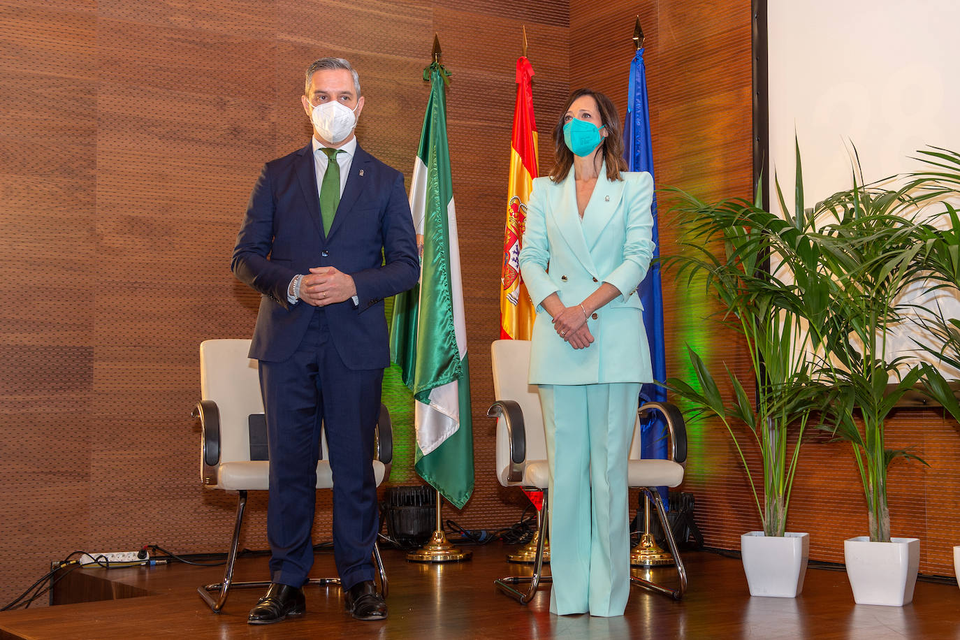 Fotos: Entrega de Banderas de Andalucía en Jaén