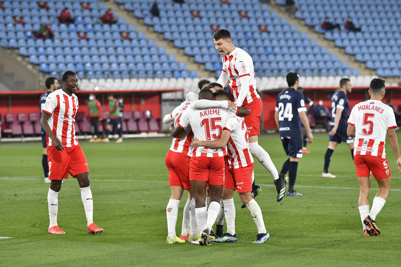 Fotos: Las mejores imágenes del Almería-Lugo