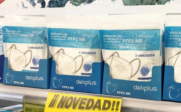 Mercadona ya vende mascarillas FFP2 en sus supermercados 