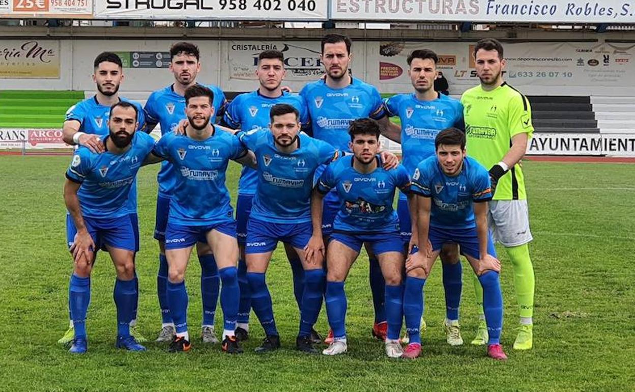 Once inicial del Maracena. 