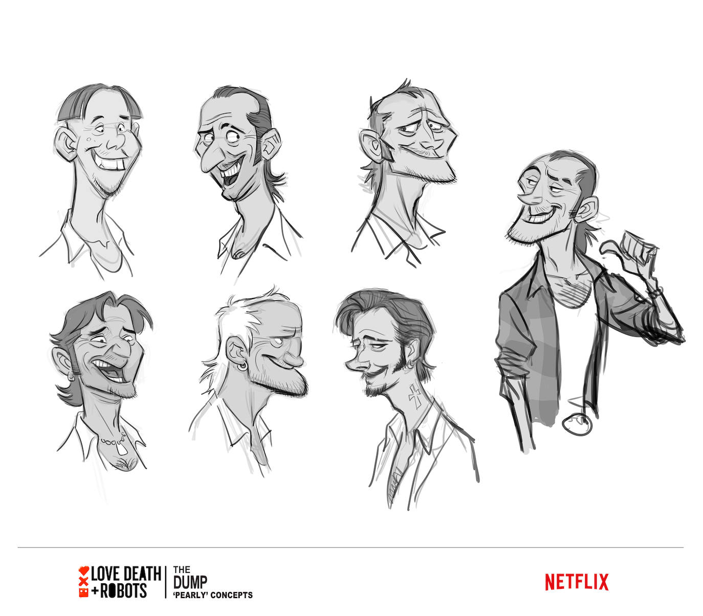 Fotos: Diseños de personajes de Óscar J. Vargas