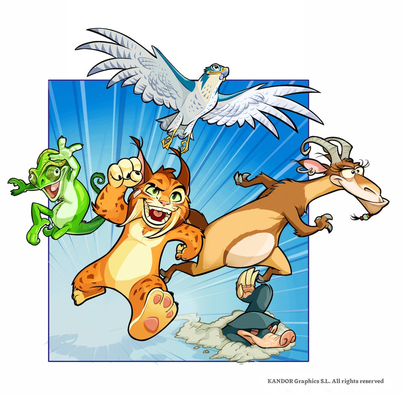 Fotos: Diseños de personajes de Óscar J. Vargas