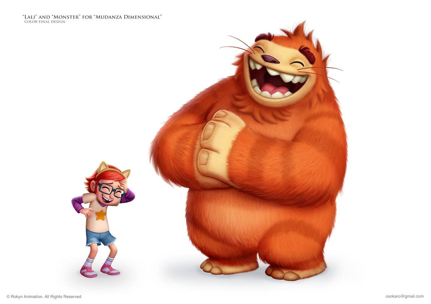 Fotos: Diseños de personajes de Óscar J. Vargas