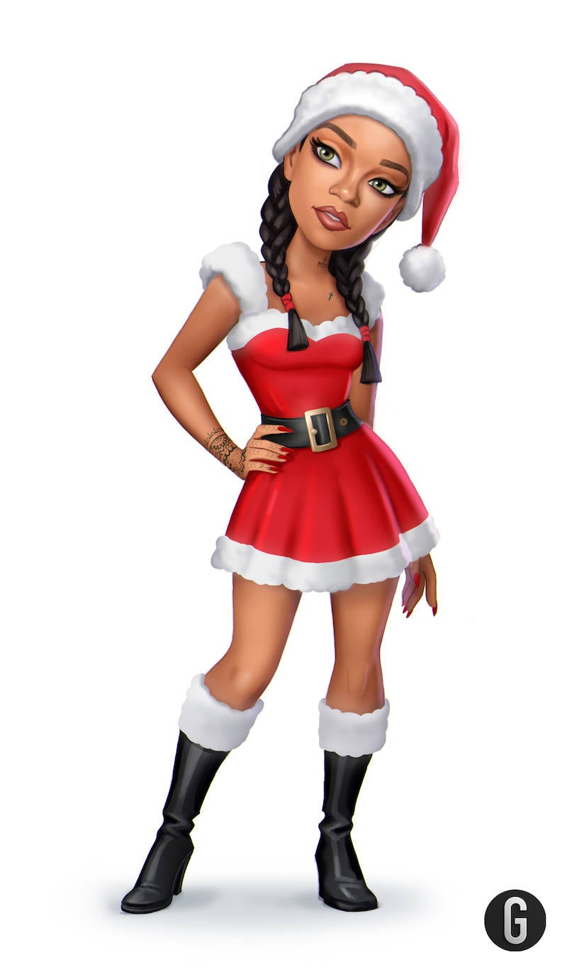 Fotos: Diseños de personajes de Óscar J. Vargas