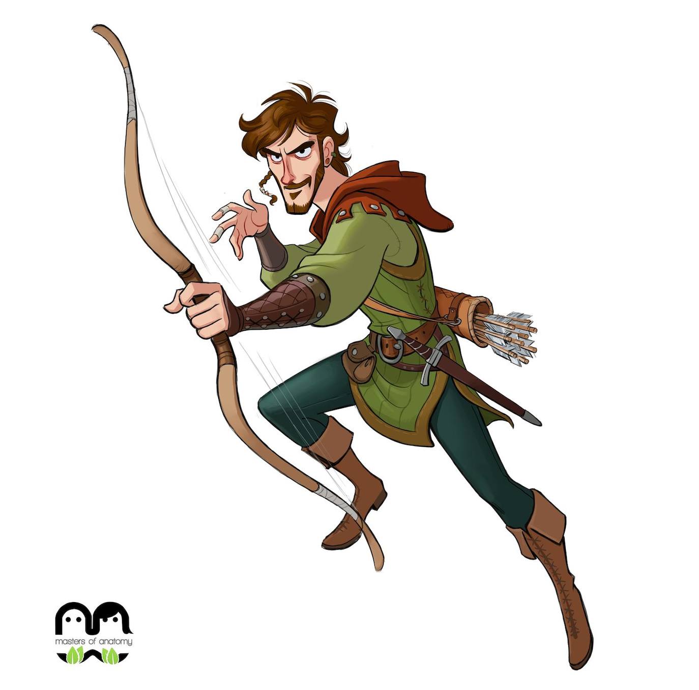 Fotos: Diseños de personajes de Óscar J. Vargas