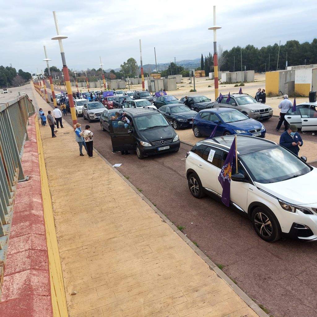Las plataformas de la provincia convocantes expresan su malestar al no dejarles parar en Santa Elena, lo que habría cortado el tráfico en la A-4