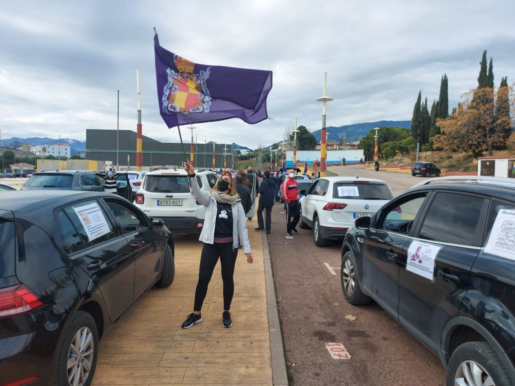 Las plataformas de la provincia convocantes expresan su malestar al no dejarles parar en Santa Elena, lo que habría cortado el tráfico en la A-4