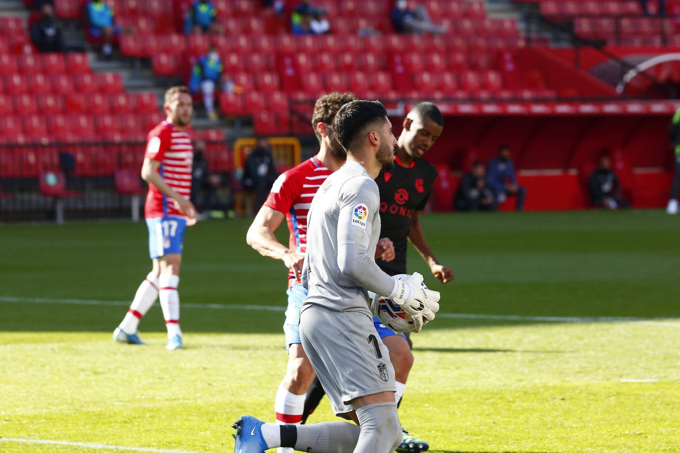 Fotos: Las mejores imágenes del Granada CF - Real Sociedad