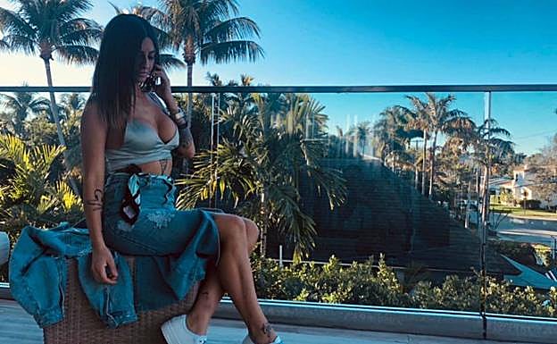 La granadina también ejerce como modelo fotográfica.