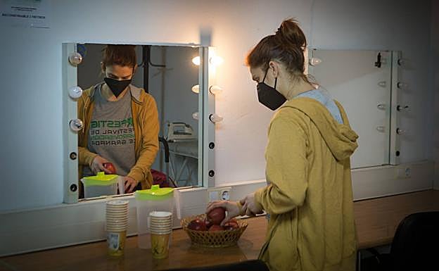 Imagen principal - Preparativos para el Festival. 