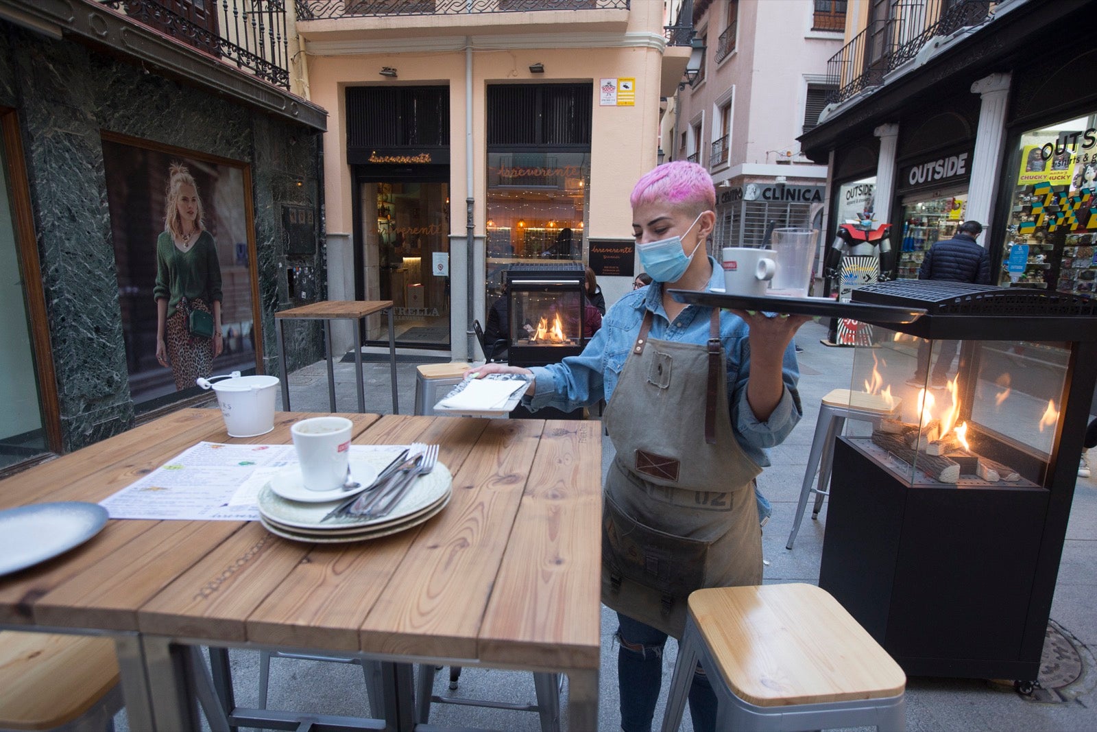 Las calles del centro, muy concurridas con los nuevos horarios comerciales y de hostelería.